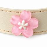 Strawberry Pearl Blossom Beaded Pet Collar