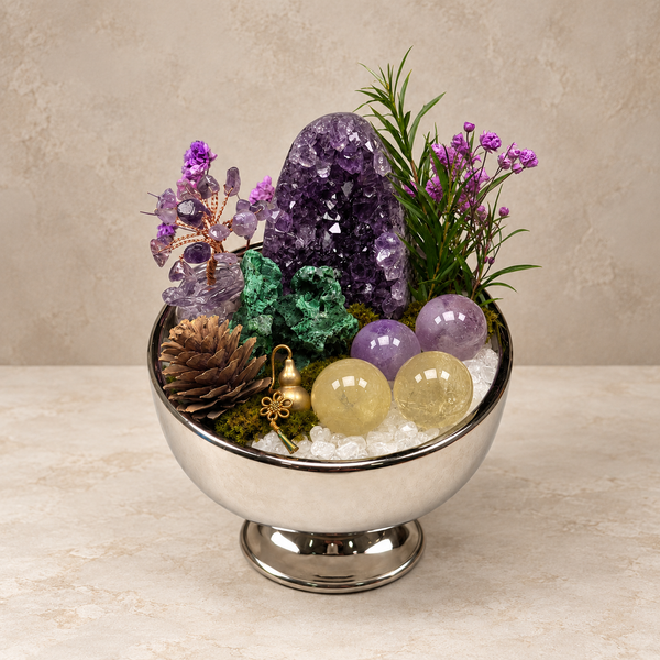 Violet Blessings Crystal Garden