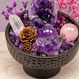 Violet Reverie Crystal Garden