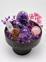 Violet Reverie Crystal Garden