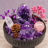 Violet Reverie Crystal Garden