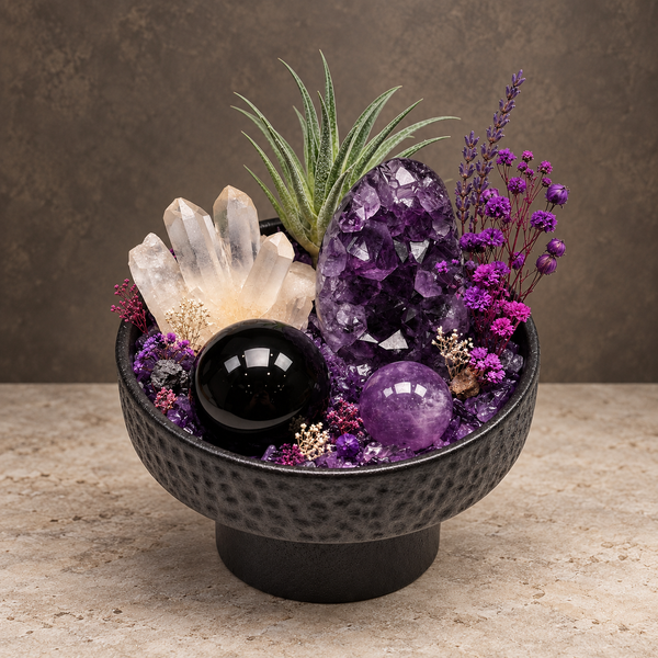 Violet Sanctuary Noir Crystal Garden