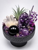 Violet Sanctuary Noir Crystal Garden